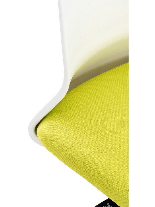 Silla de oficina Apolda tela, verde