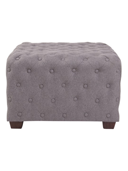 Taburete Nimes tela, gris Taburete Nimes tela, gris