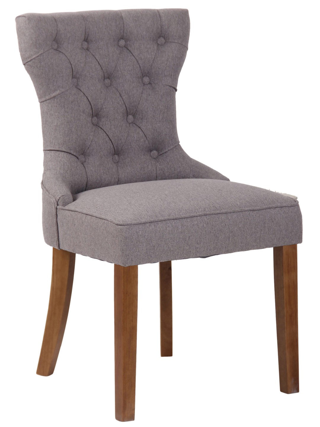 Silla Franca tela antiguo-claro, gris