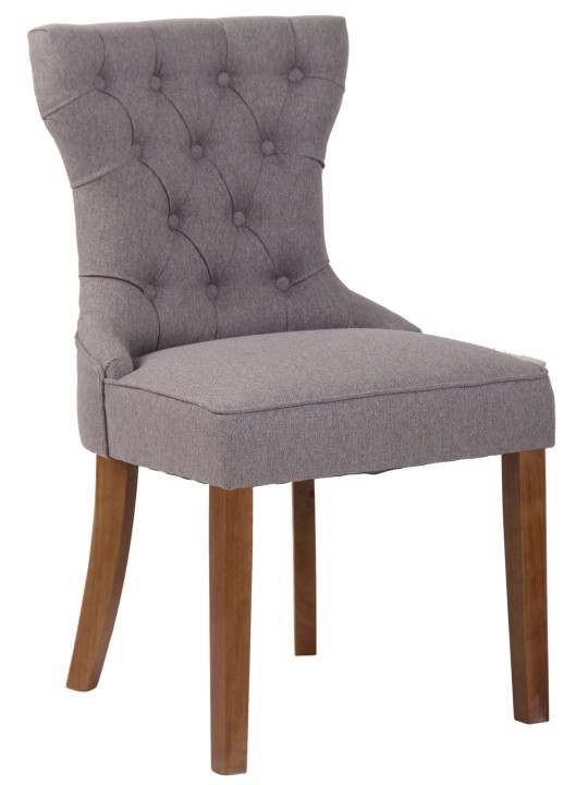 Silla Franca tela antiguo-claro, gris