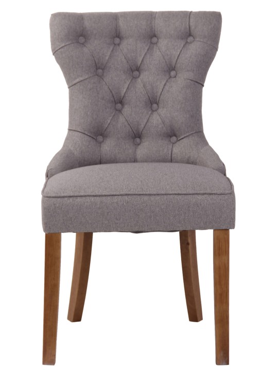 Silla Franca tela antiguo-claro, gris