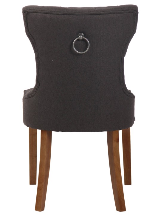 Silla Franca tela antiguo-claro, gris oscuro