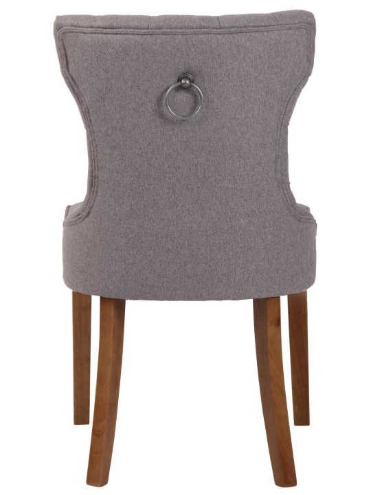 Silla Franca tela antiguo-claro, gris