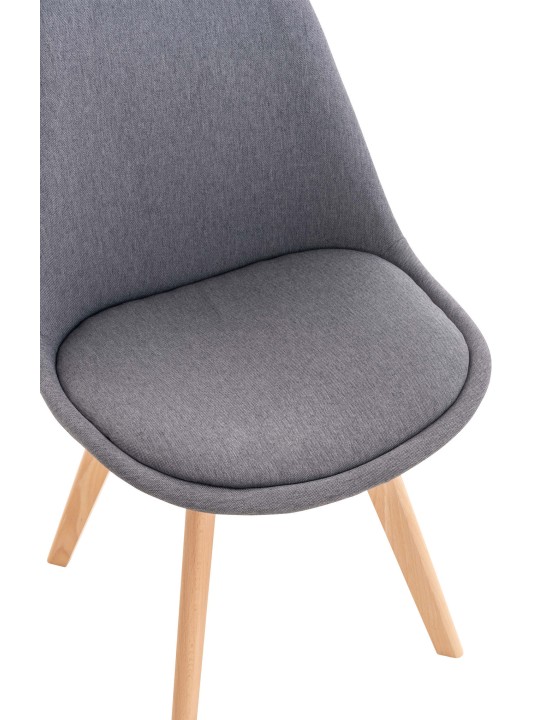 Silla Linares tela, gris