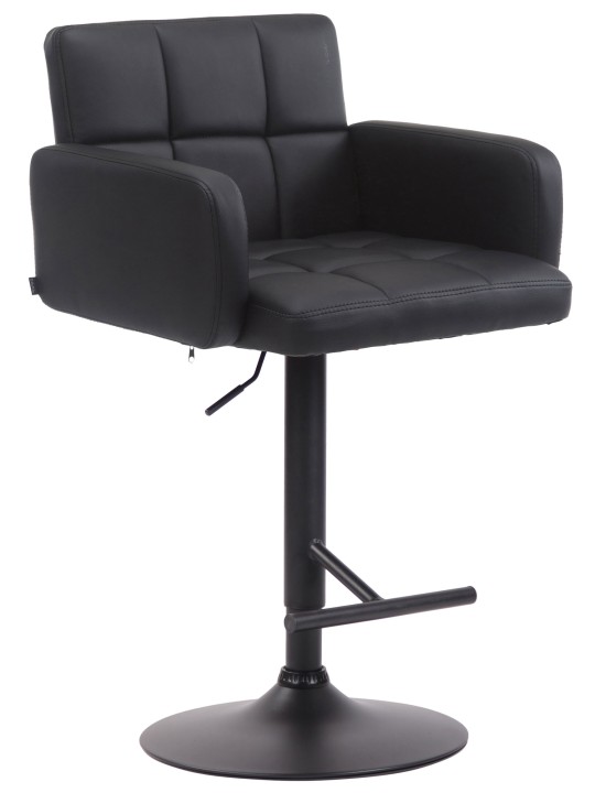 Taburete de bar Los Ángeles, negro