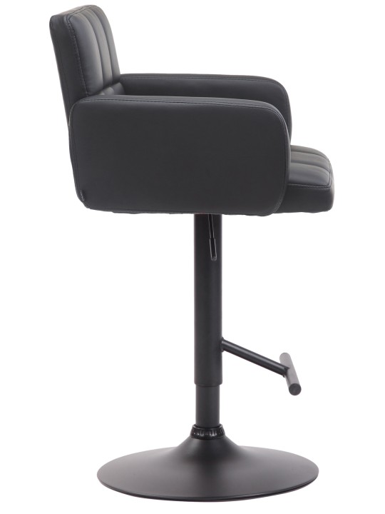 Taburete de bar Los Ángeles, negro