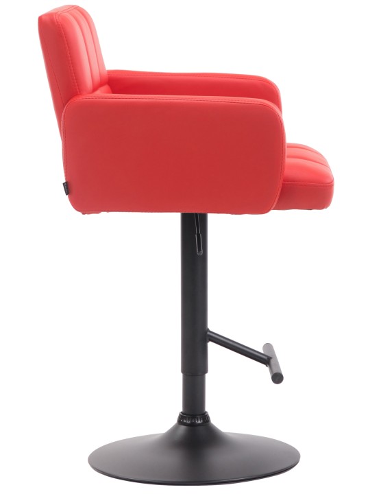 Taburete de bar Los Ángeles, rojo
