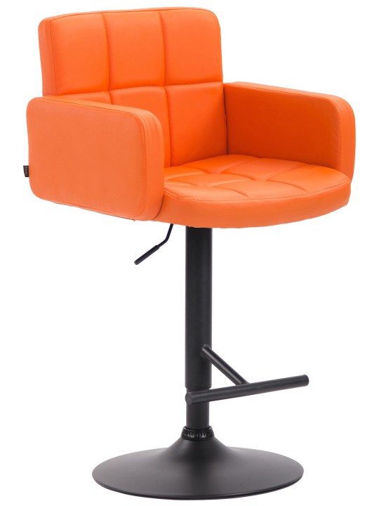 Taburete de bar Los Ángeles, naranja
