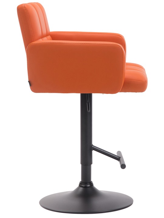 Taburete de bar Los Ángeles, naranja