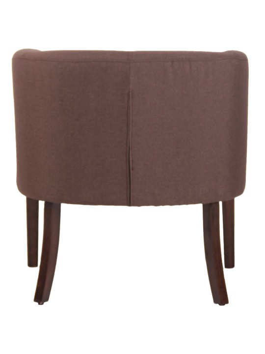 Sillón Nemea tela antigua, marrón Sillón Nemea tela antigua, marrón