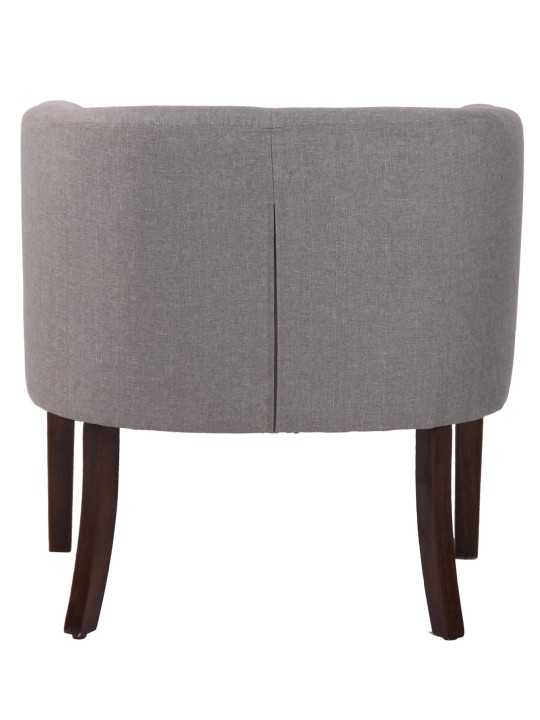 Sillón Nemea tela antigua, gris Sillón Nemea tela antigua, gris