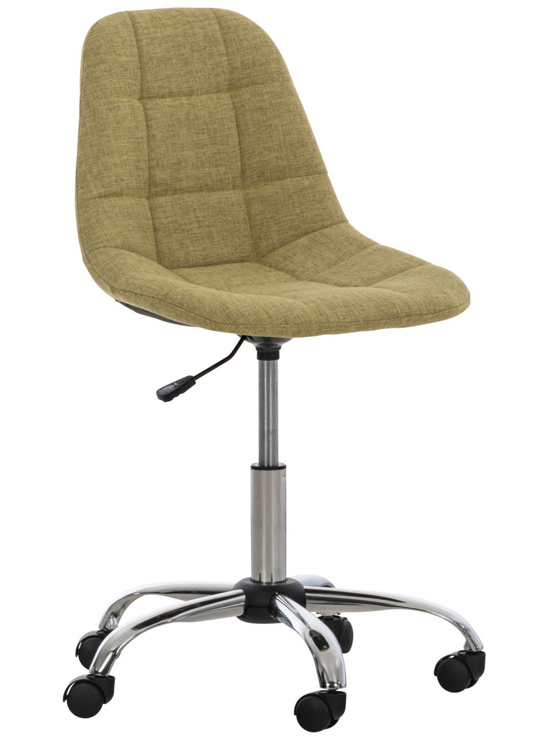 Silla de oficina Emil tela, verde