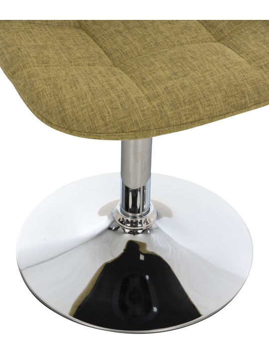 Silla Emil tela, verde