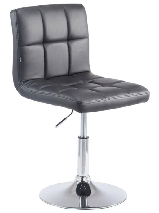 Juego de 4 taburetes de bar Palma V2, negro