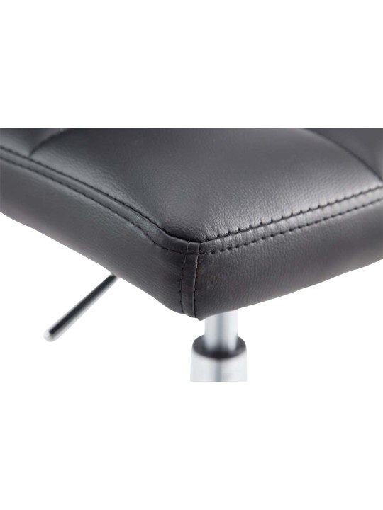 Juego de 4 taburetes de bar Palma V2, negro