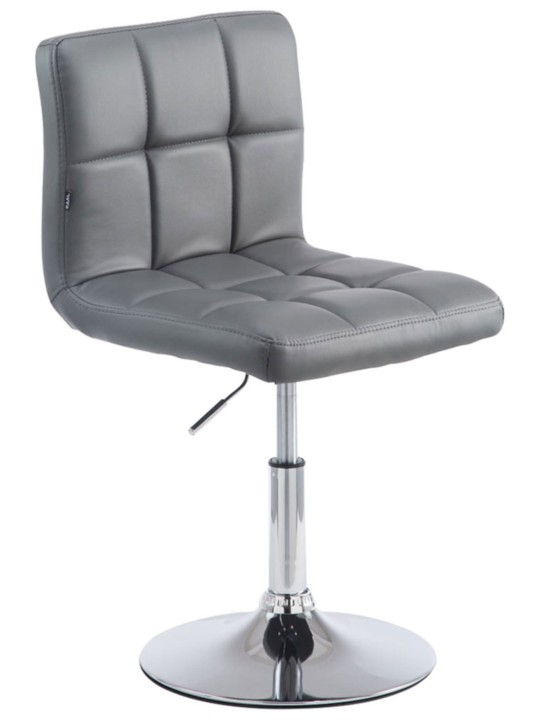 Juego de 4 taburetes de bar Palma V2, gris