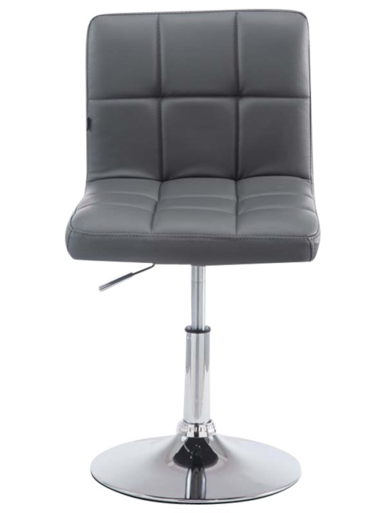 Juego de 4 taburetes de bar Palma V2, gris