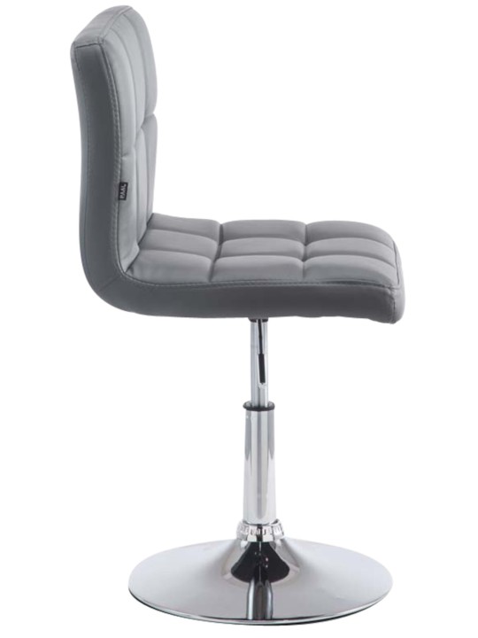 Juego de 4 taburetes de bar Palma V2, gris