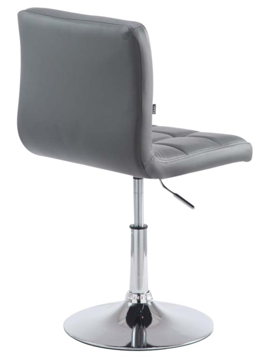 Juego de 4 taburetes de bar Palma V2, gris