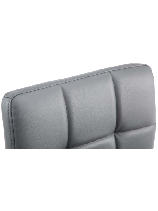 Juego de 4 taburetes de bar Palma V2, gris