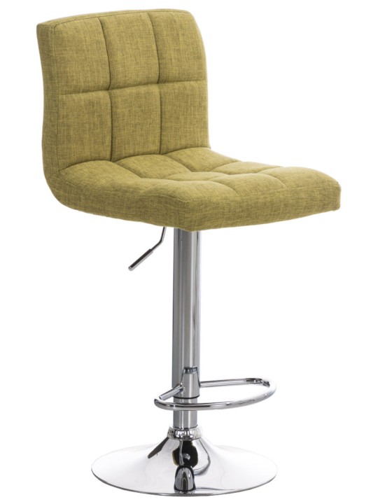 Juego de 2 taburetes de bar Perú FABRIC C, verde claro Juego de 2 taburetes de bar Perú FABRIC C, verde claro