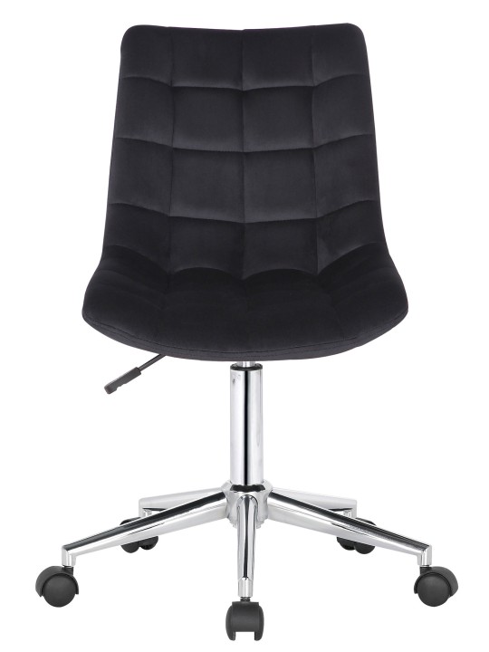 Silla de oficina Medford terciopelo, negro