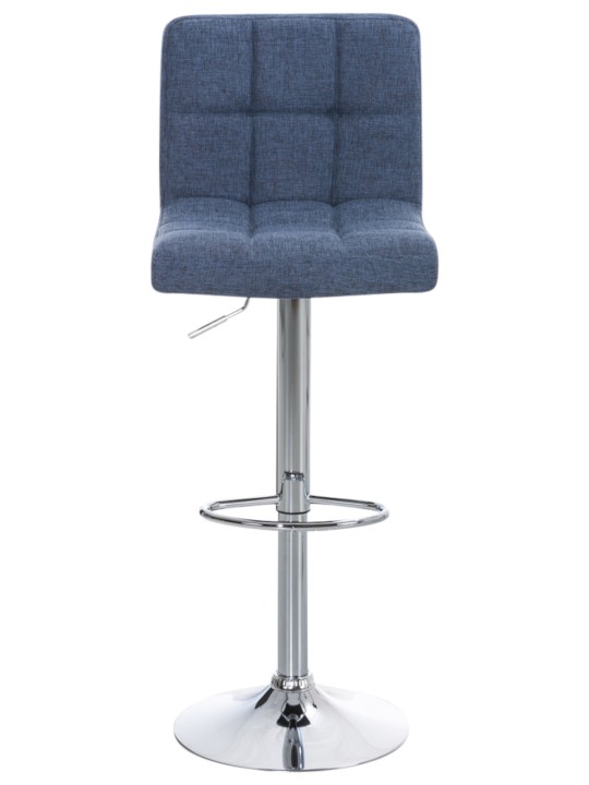 Juego de 2 taburetes de bar Perú FABRIC C, azul Juego de 2 taburetes de bar Perú FABRIC C, azul