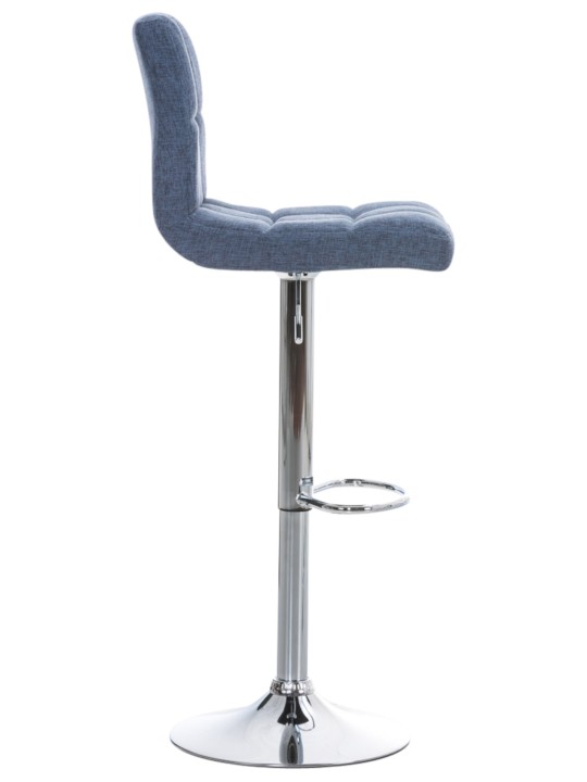 Juego de 2 taburetes de bar Perú FABRIC C, azul Juego de 2 taburetes de bar Perú FABRIC C, azul