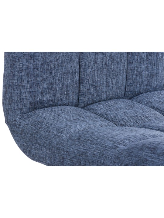 Juego de 2 taburetes de bar Perú FABRIC C, azul Juego de 2 taburetes de bar Perú FABRIC C, azul