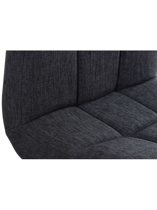 Juego de 2 taburetes de bar Perú FABRIC C, gris oscuro Juego de 2 taburetes de bar Perú FABRIC C, gris oscuro