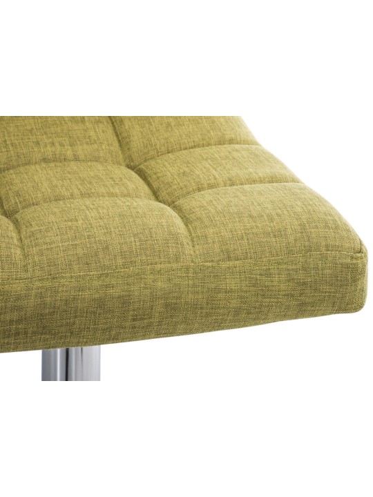 Juego de 2 taburetes de bar Perú FABRIC C, verde claro Juego de 2 taburetes de bar Perú FABRIC C, verde claro