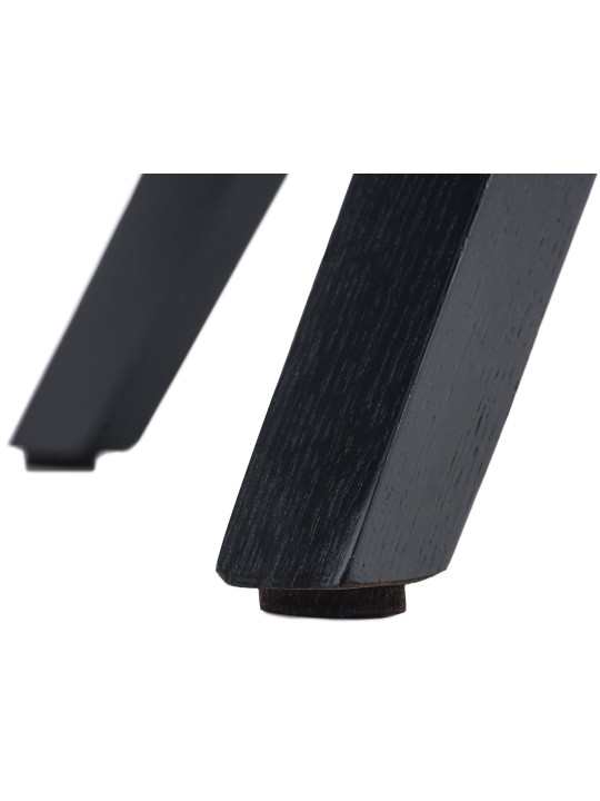 Silla Pata de Palo Tela Cuadrada, azul