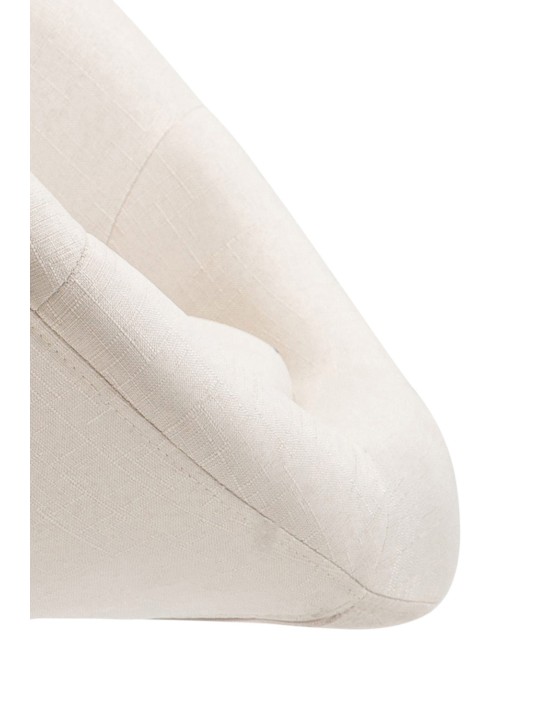 Taburete de bar London V2 tela, crema