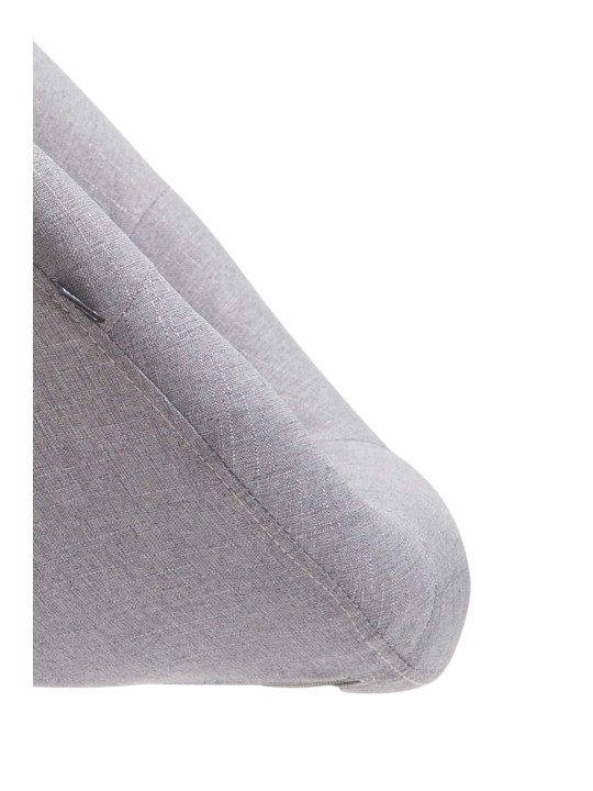 Taburete de bar London V2 tela, gris Taburete de bar London V2 tela, gris