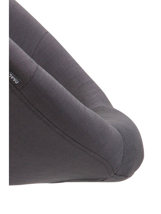 Taburete de bar London V2 tela, gris oscuro