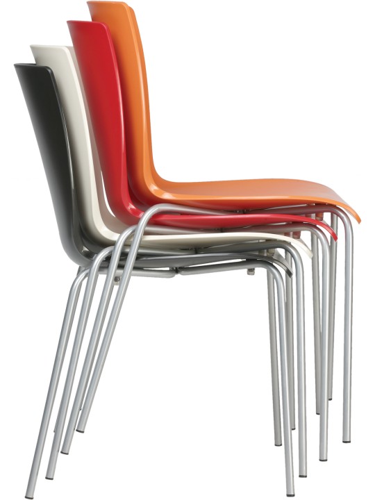 Conjunto de 2 sillas MIO, negro Conjunto de 2 sillas MIO, negro