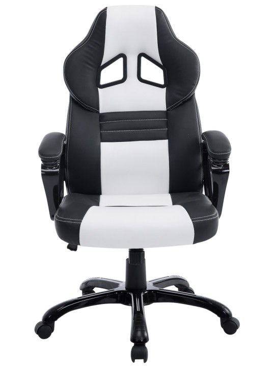 Silla de oficina Pedro, negro/blanco