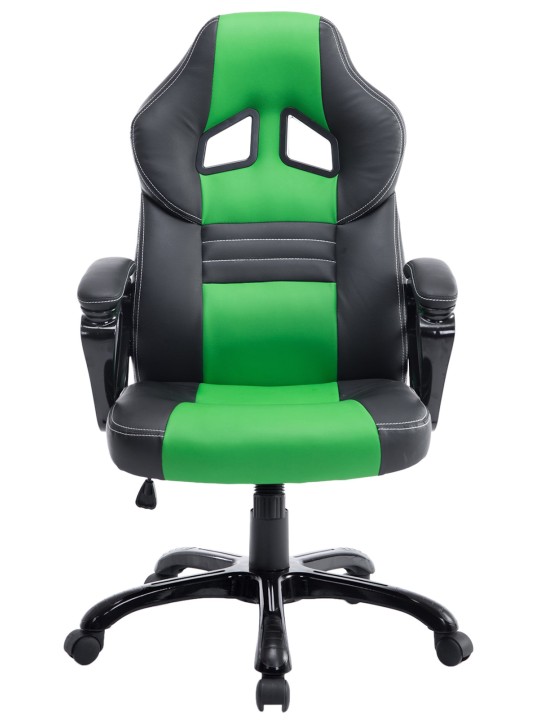 Silla de oficina Pedro, negro/verde