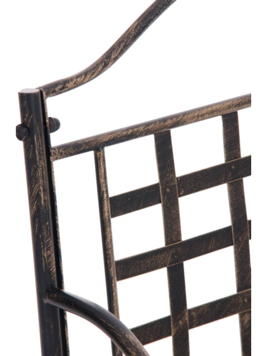 Conjunto de 4 sillas Lotta, bronce Conjunto de 4 sillas Lotta, bronce