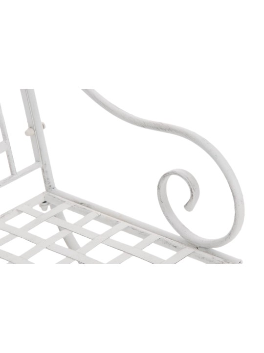 Conjunto de 4 sillas Lotta, blanco antiguo Conjunto de 4 sillas Lotta, blanco antiguo