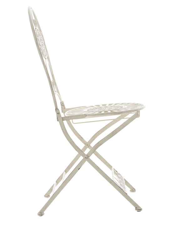 Conjunto de 2 sillas Mani, crema antiguo