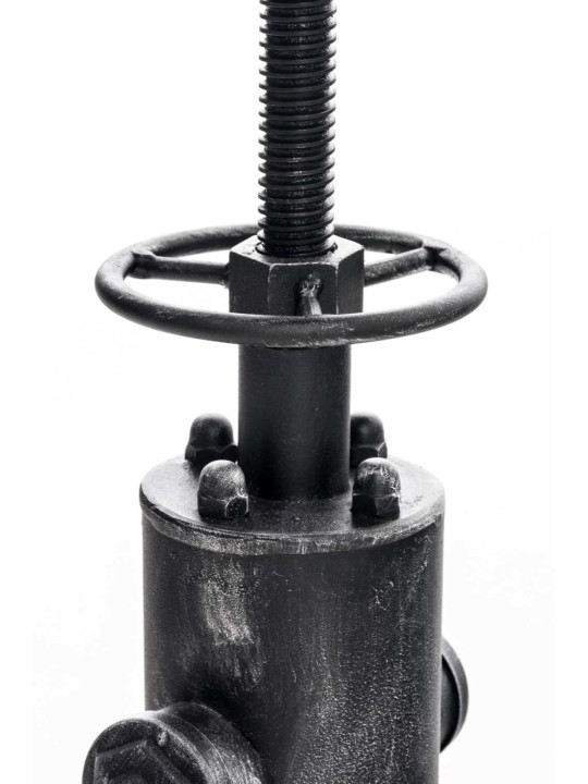 Juego de 2 taburetes de bar Lumos, madera, plata antigua