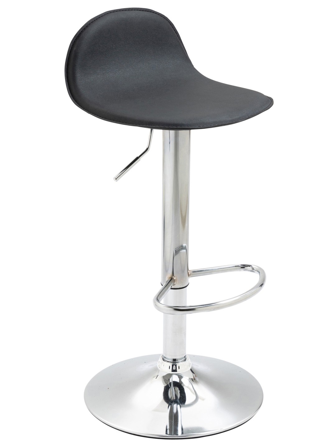 Taburete de bar Lana V2 C, negro