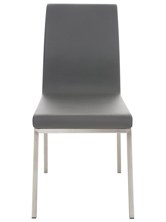 Juego de 2 sillas de comedor Colmar, gris