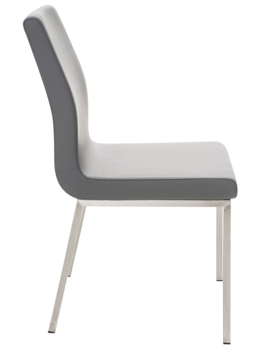 Juego de 2 sillas de comedor Colmar, gris