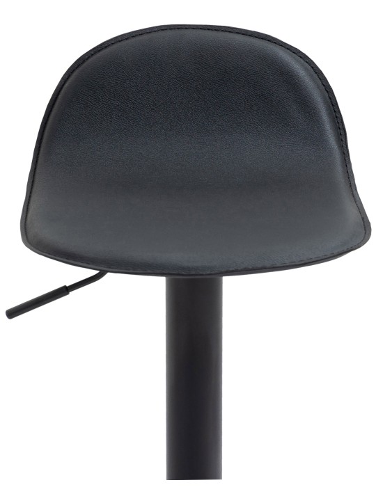 Taburete de bar Lana V2, negro