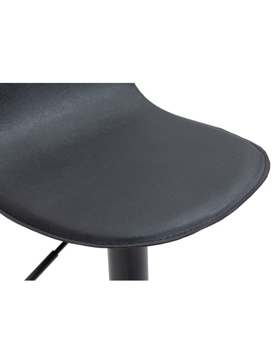 Taburete de bar Lana V2, negro