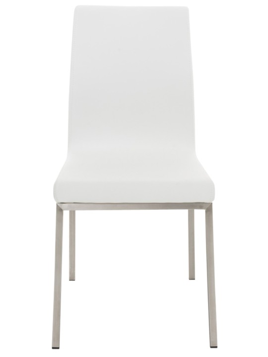 Juego de 2 sillas de comedor Colmar, blanco