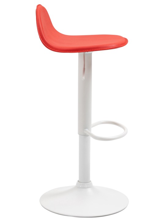 Taburete de bar Lana V2, rojo