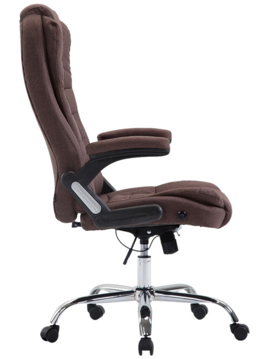 Silla de oficina Thor tela, marrón